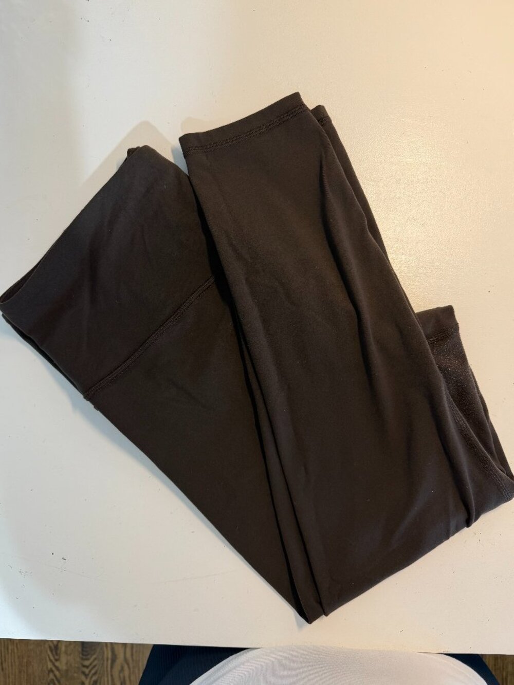 Athleta Elation Ultra High Rise 7/8 Legging Brown Size L Large